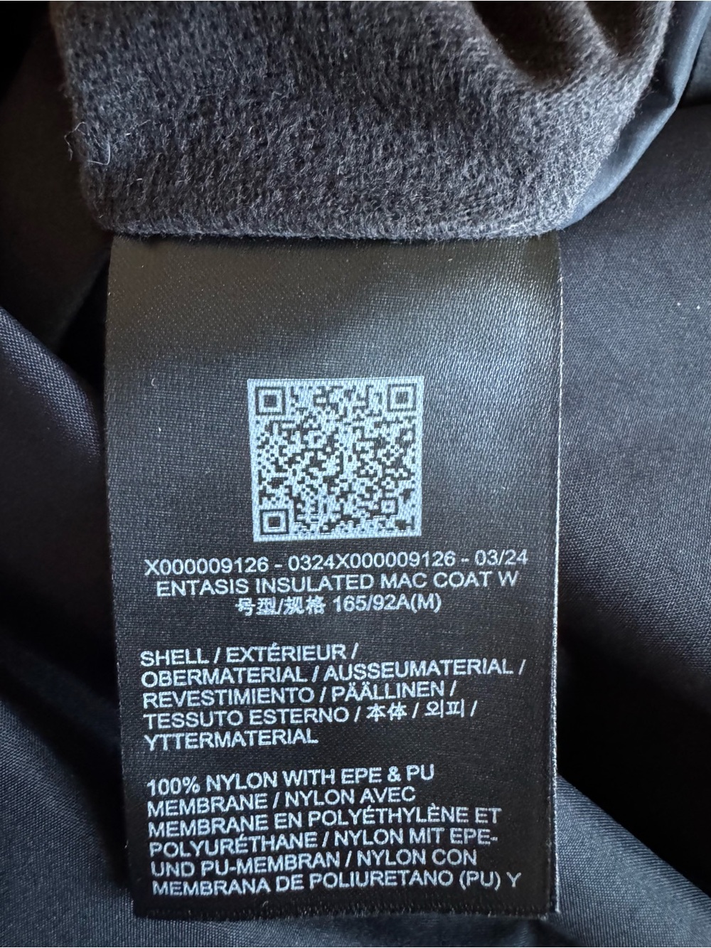 Arcteryx Entasis Insulated Mac Coat Women's Size M - Picture 13 of 14